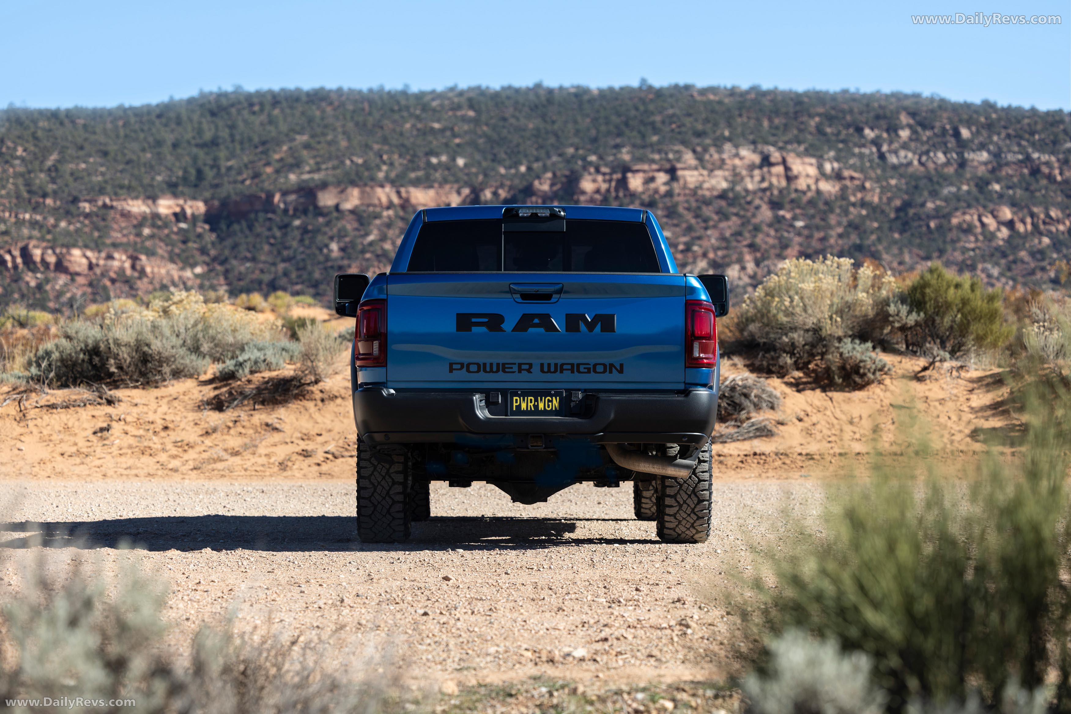 2026 RAM Power Wagon Cummins Turbo Diesel Rear View