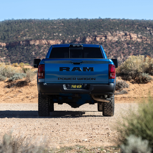 2026 RAM Power Wagon Cummins Turbo Diesel Rear View
