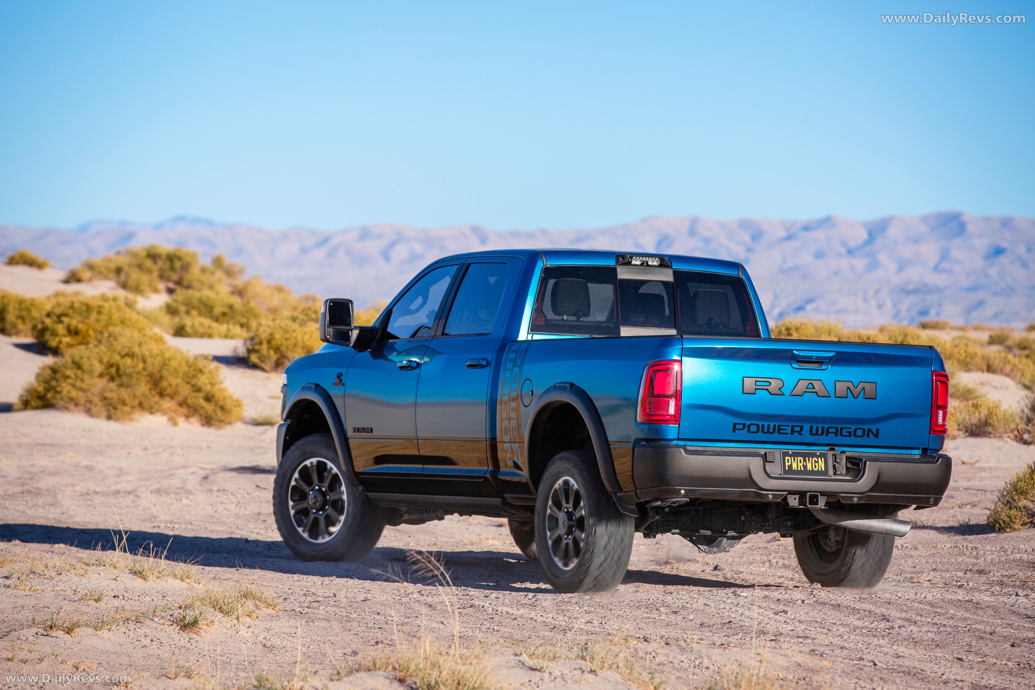 2026 RAM Power Wagon Cummins Turbo Diesel Rear View