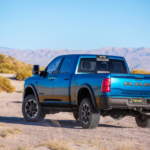 2026 RAM Power Wagon Cummins Turbo Diesel Rear View