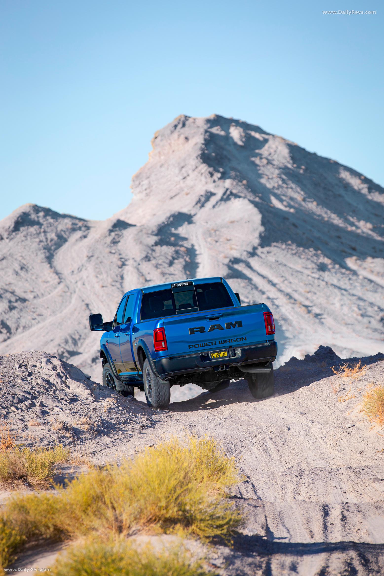 2026 RAM Power Wagon Cummins Turbo Diesel Rear View