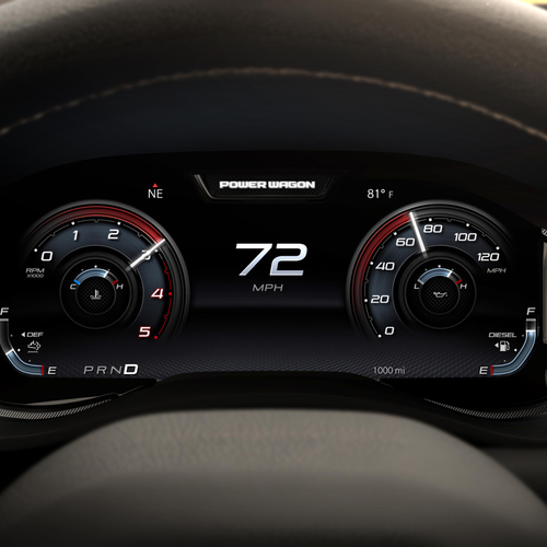 2026 RAM Power Wagon Cummins Turbo Diesel Interior