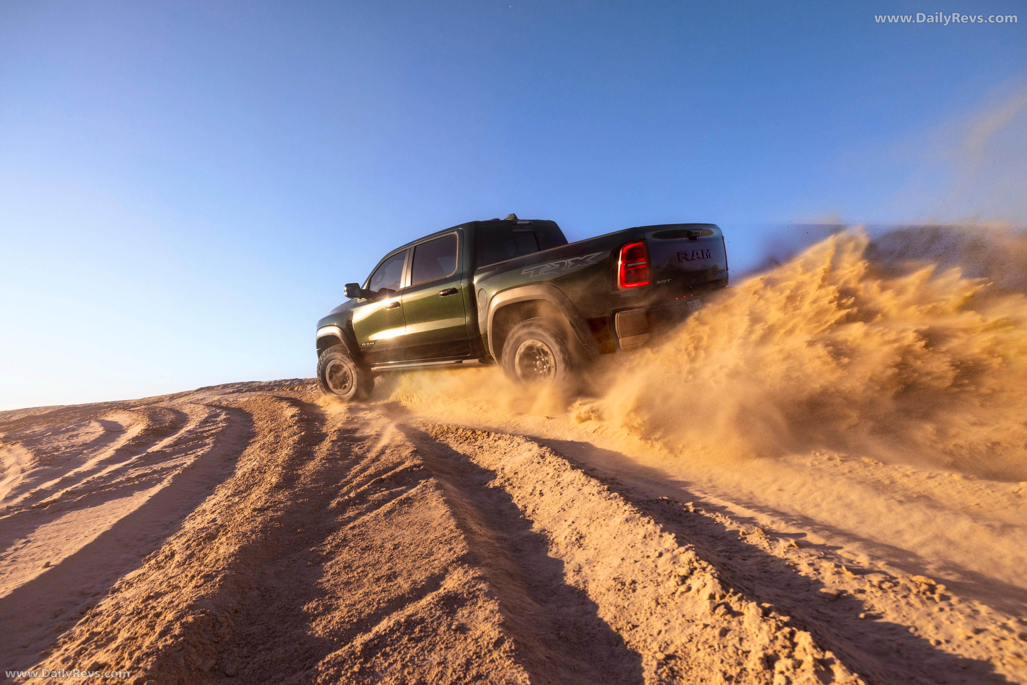 2027 RAM 1500 SRT TRX Rear View