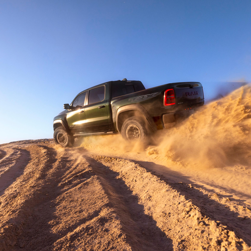 2027 RAM 1500 SRT TRX Rear View
