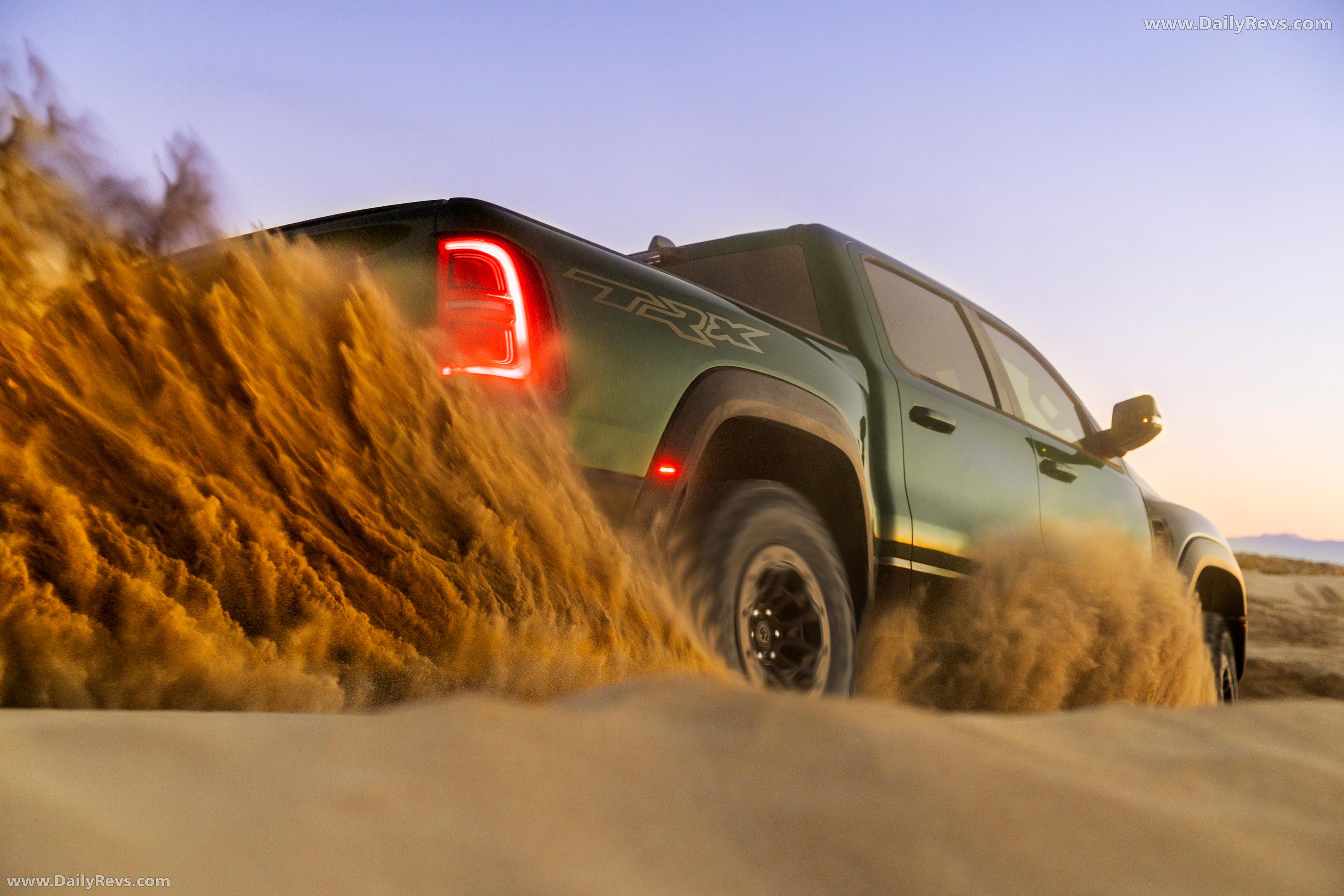2027 RAM 1500 SRT TRX Rear View