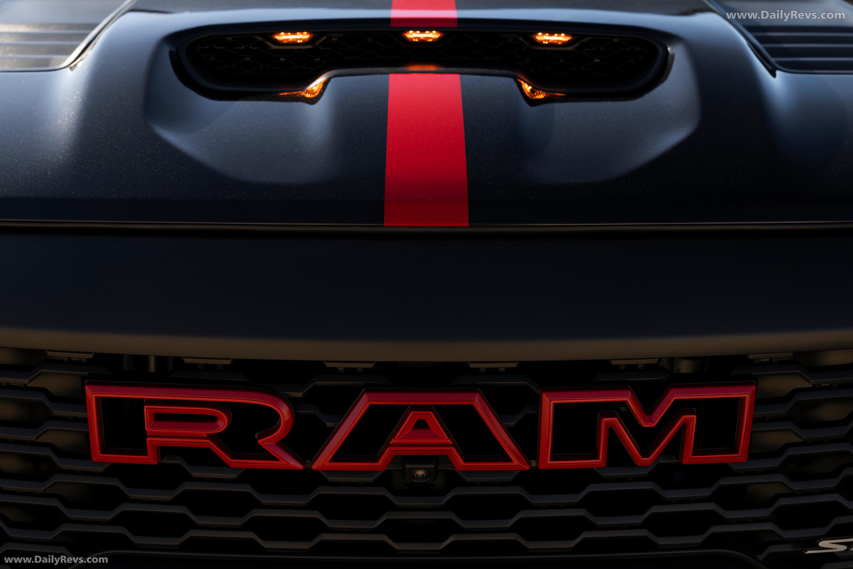 2027 RAM 1500 SRT TRX Bloodshot Night Edition Exterior