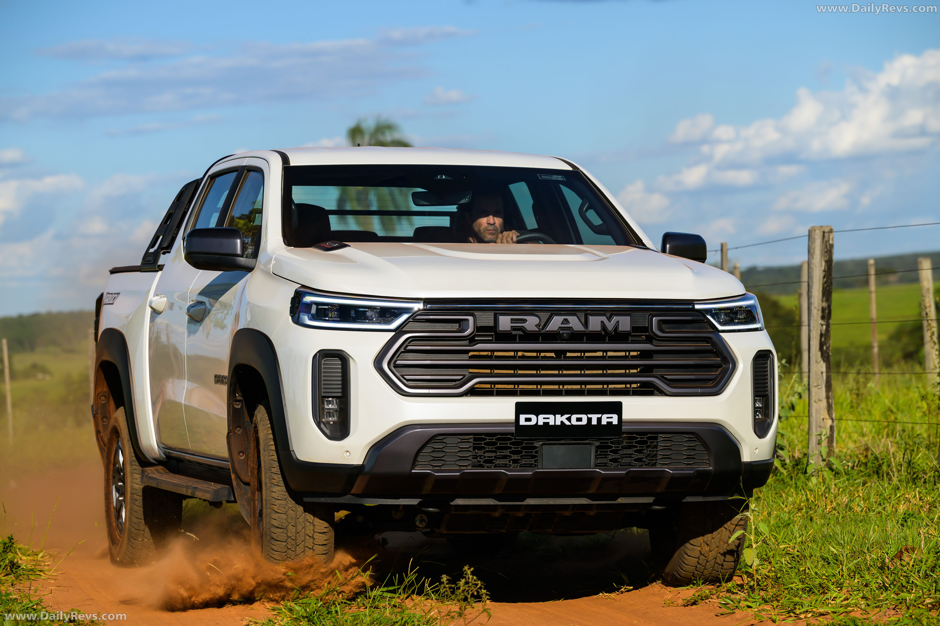 2027 RAM Dakota Warlock Front View