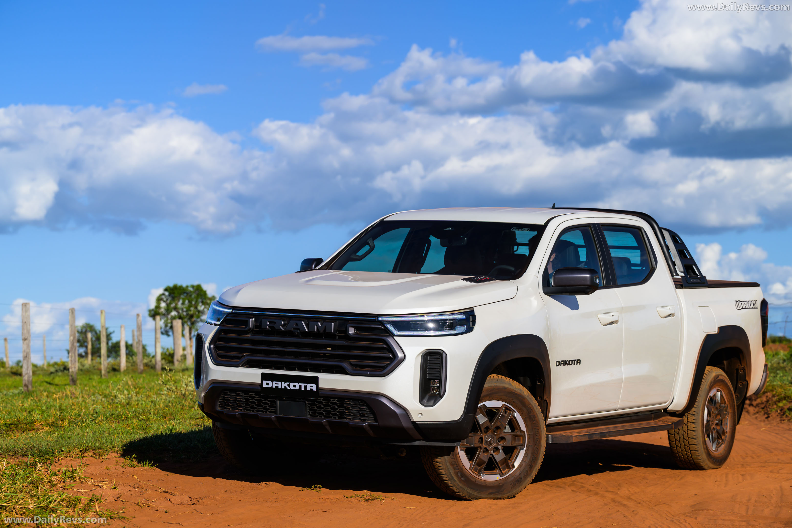 2027 RAM Dakota Warlock Front View