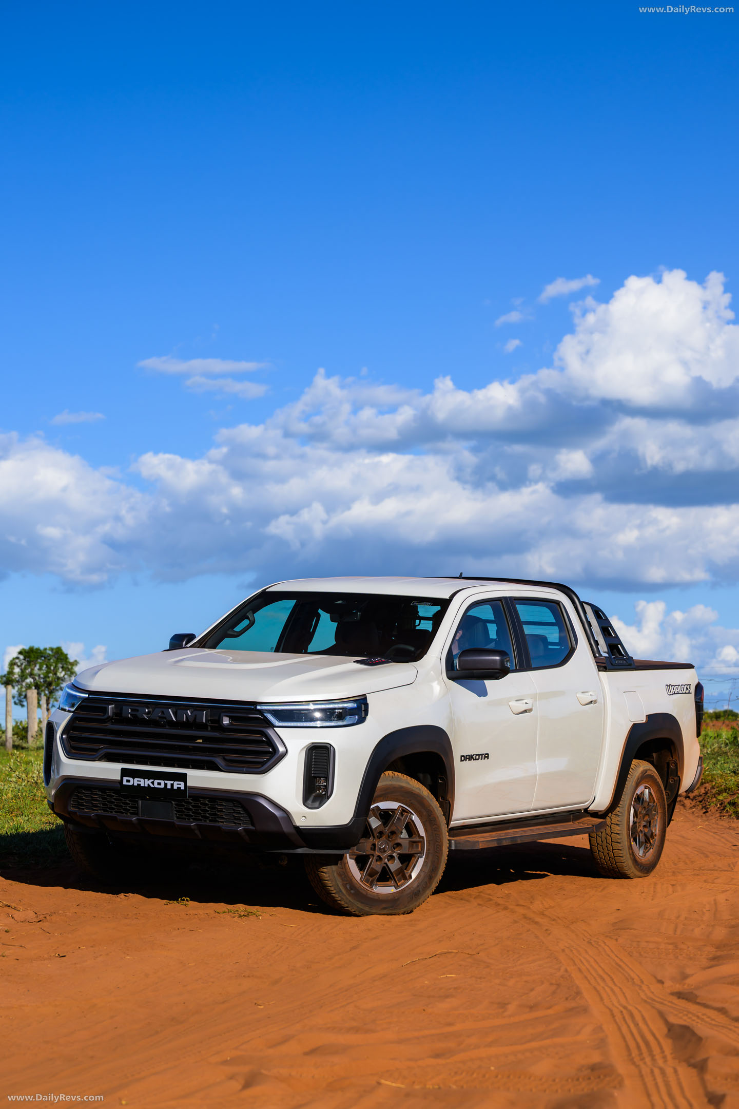 2027 RAM Dakota Warlock Front View