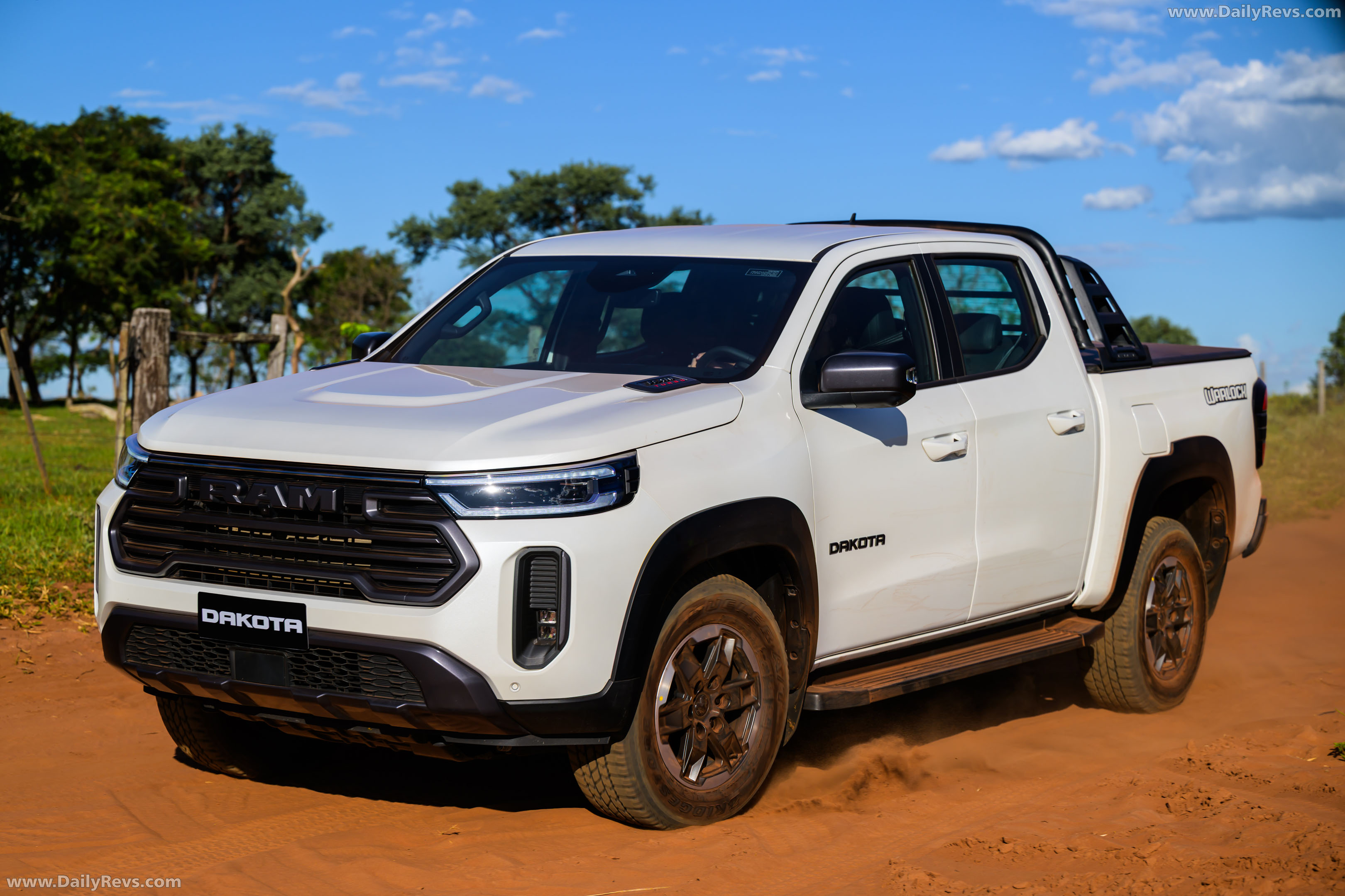 2027 RAM Dakota Warlock Front View