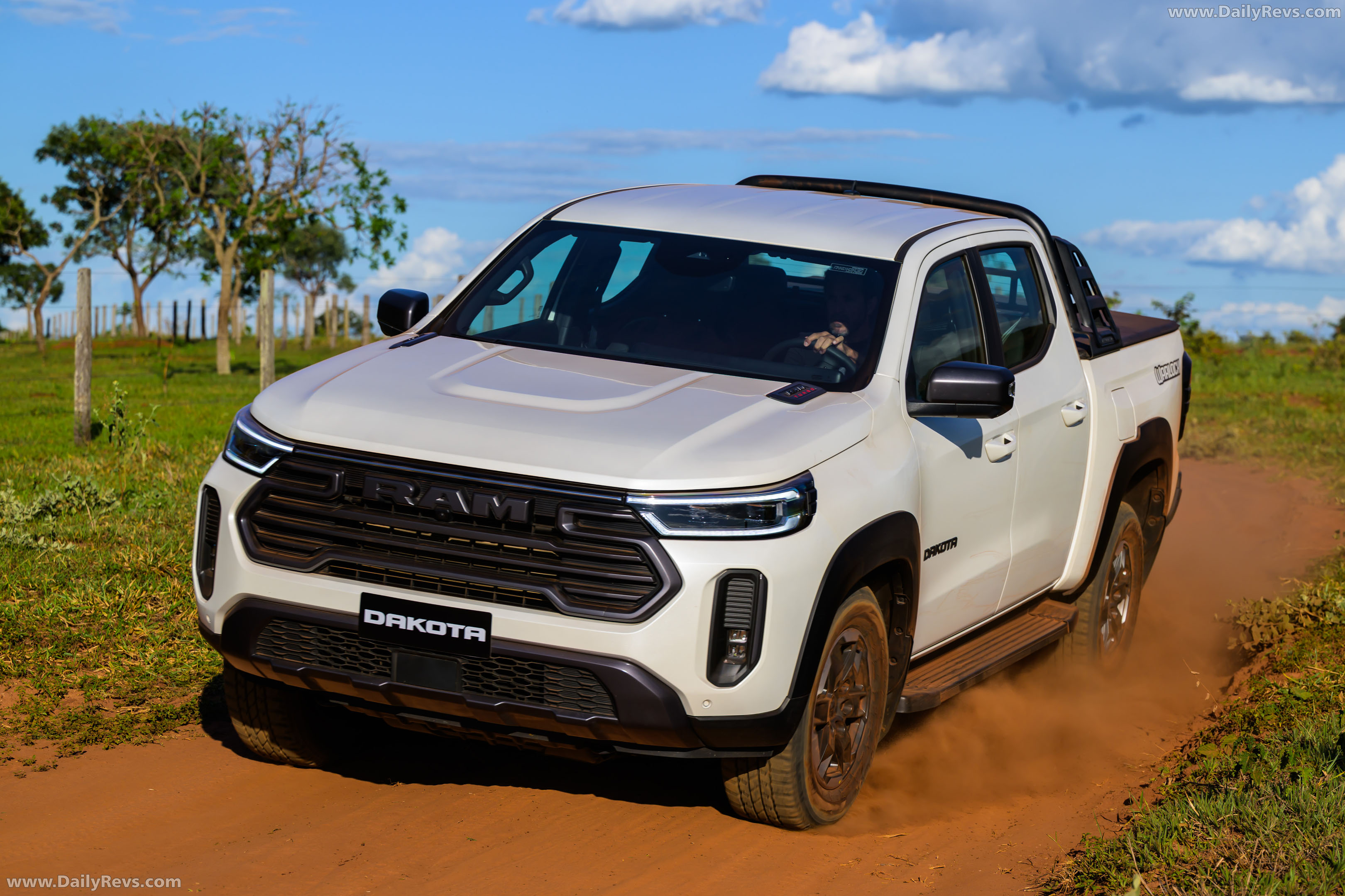 2027 RAM Dakota Warlock Front View