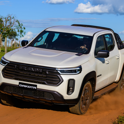 2027 RAM Dakota Warlock Front View