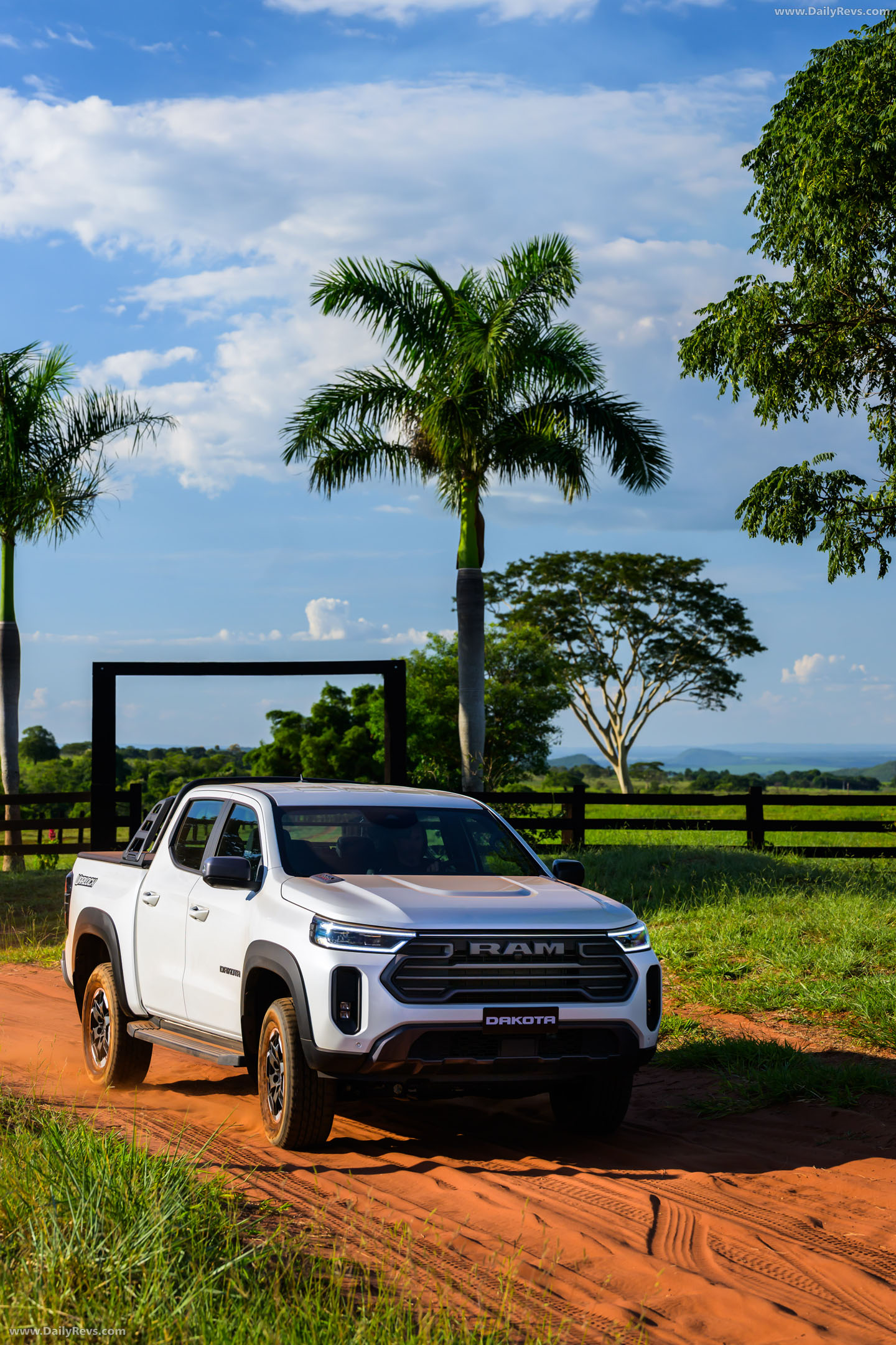 2027 RAM Dakota Warlock Front View