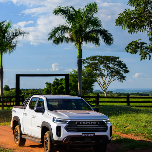 2027 RAM Dakota Warlock Front View