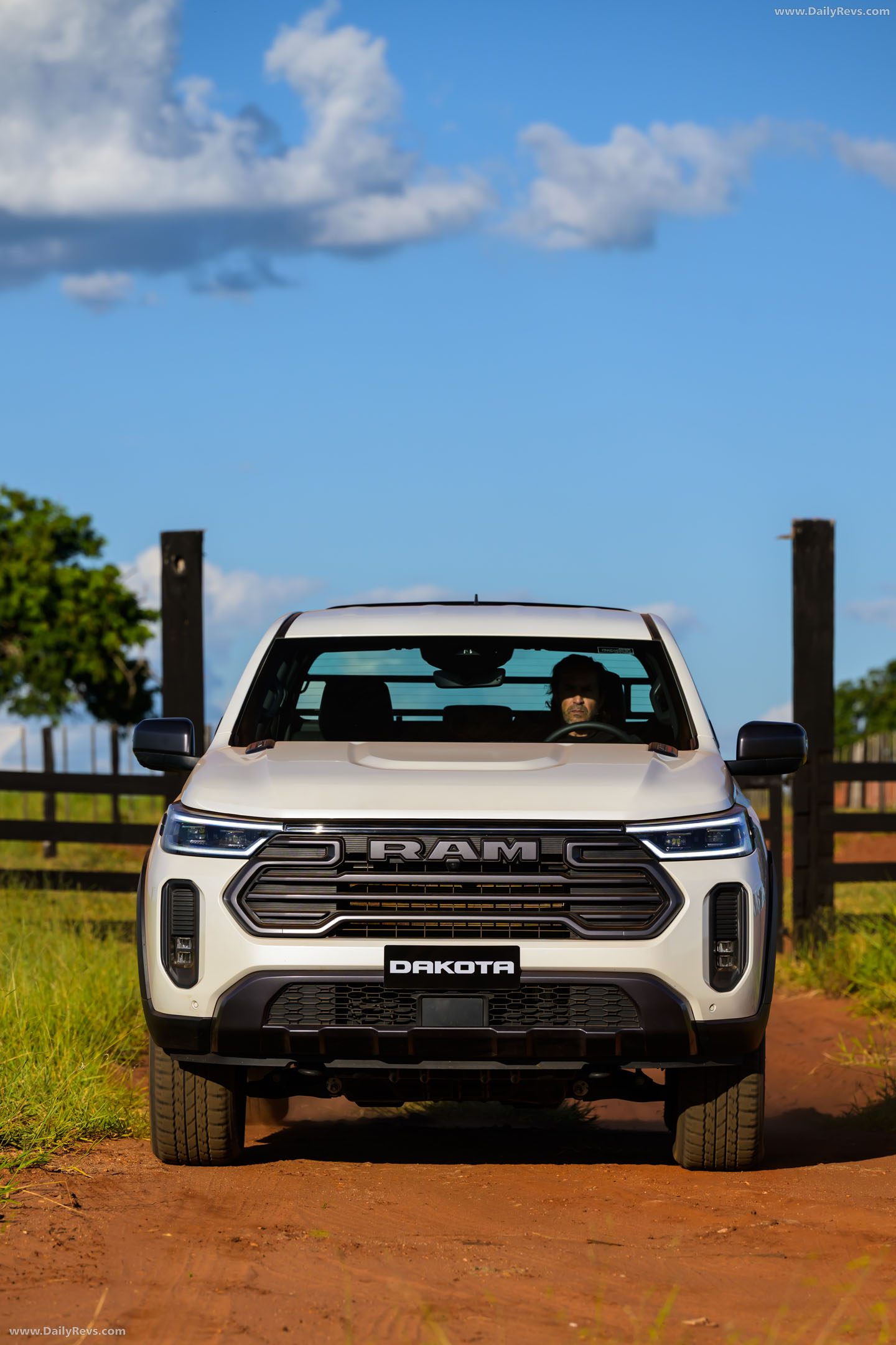 2027 RAM Dakota Warlock Front View