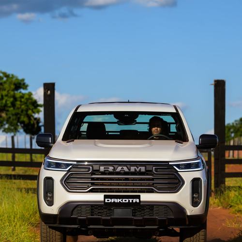 2027 RAM Dakota Warlock Front View