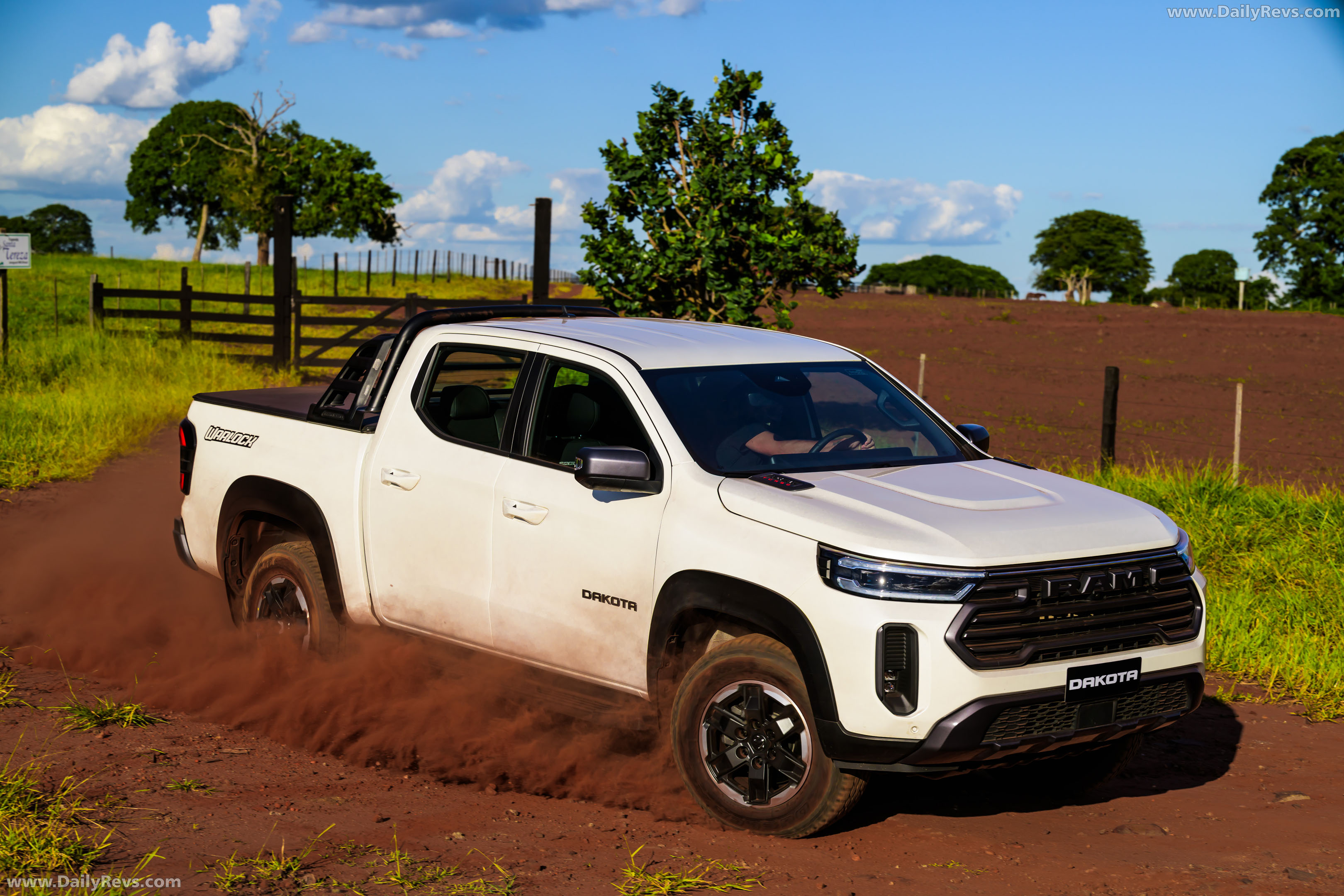 2027 RAM Dakota Warlock Front View