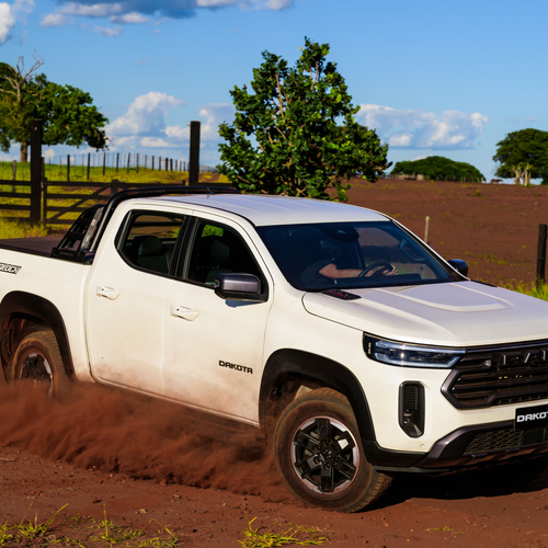 2027 RAM Dakota Warlock Front View