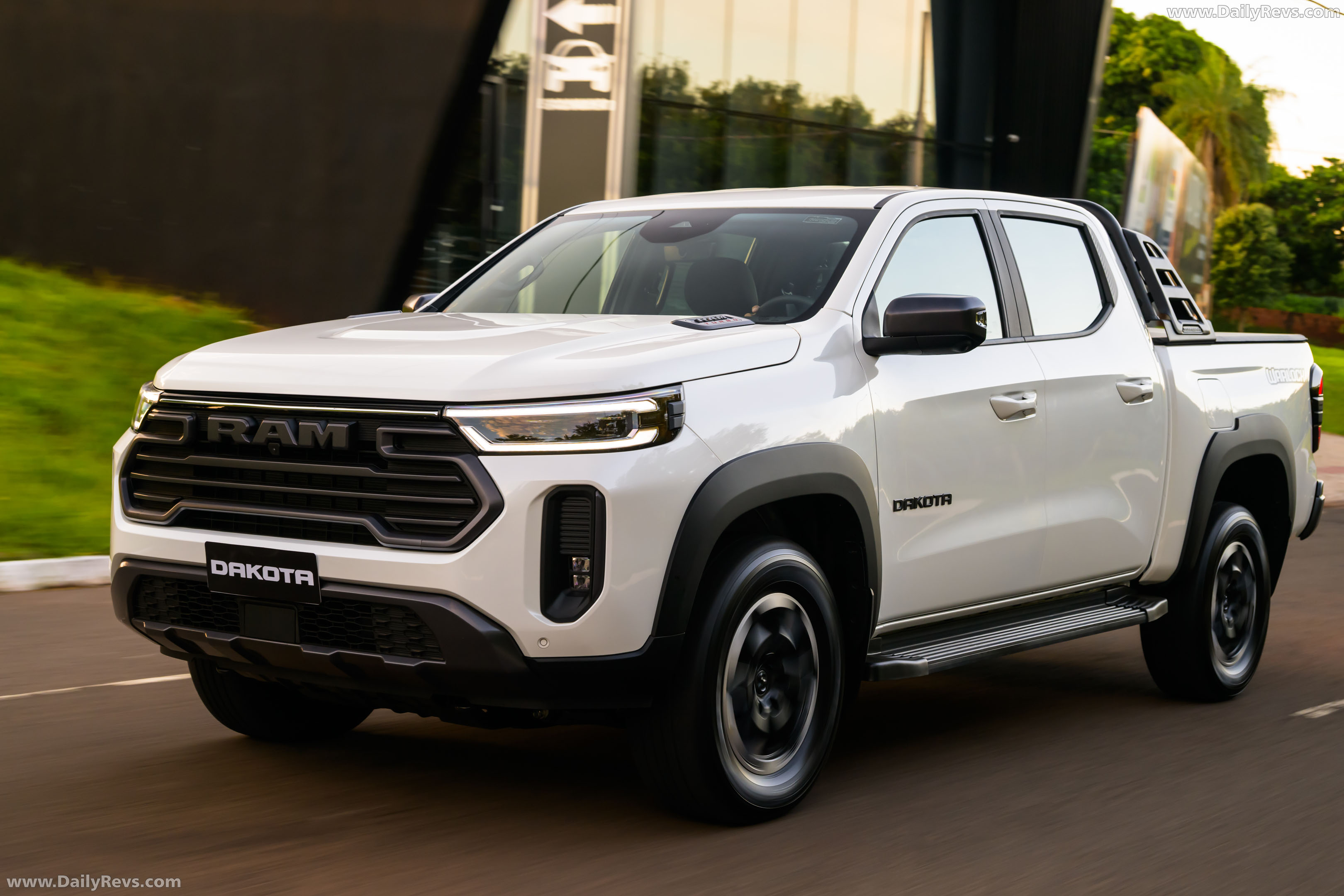 2027 RAM Dakota Warlock Front View