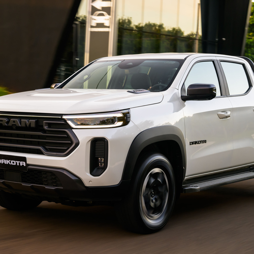 2027 RAM Dakota Warlock Front View