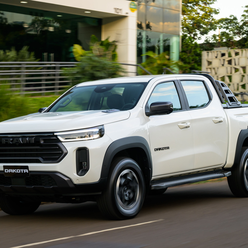 2027 RAM Dakota Warlock Front View