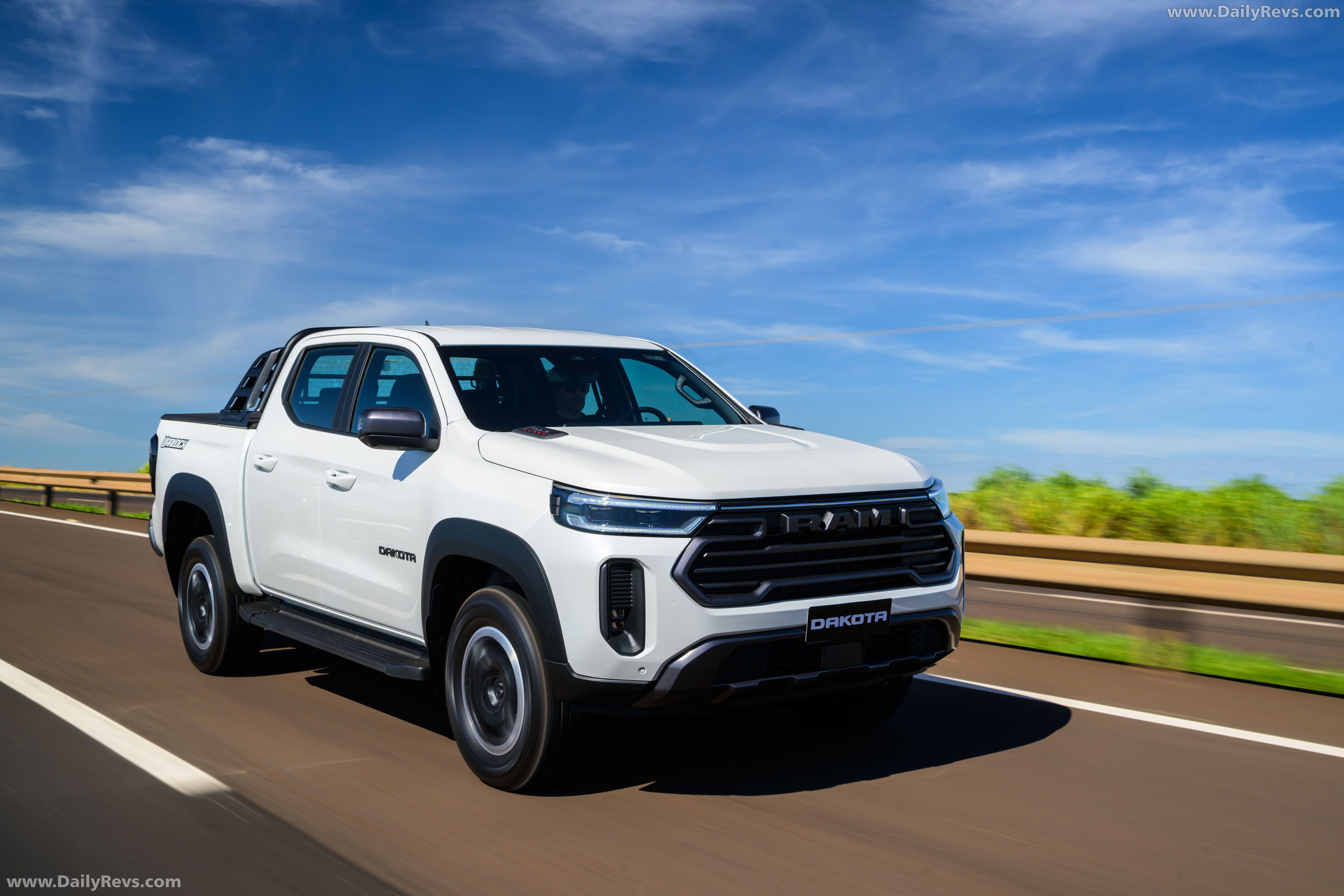 2027 RAM Dakota Warlock Front View