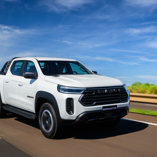 2027 RAM Dakota Warlock Front View