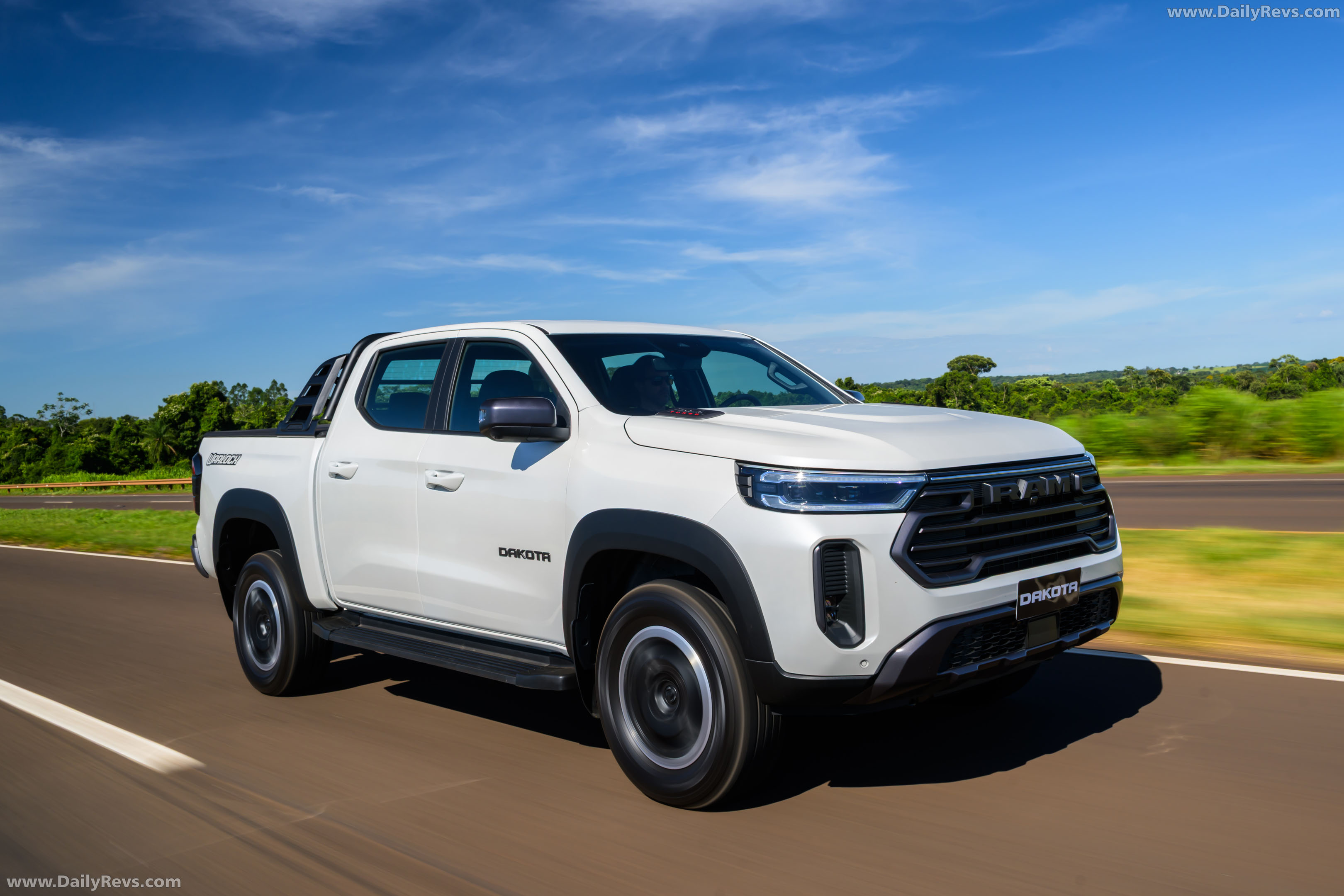 2027 RAM Dakota Warlock Front View