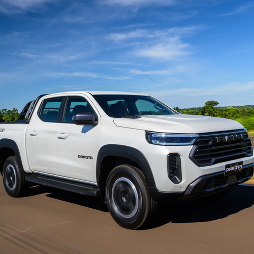 2027 RAM Dakota Warlock Front View