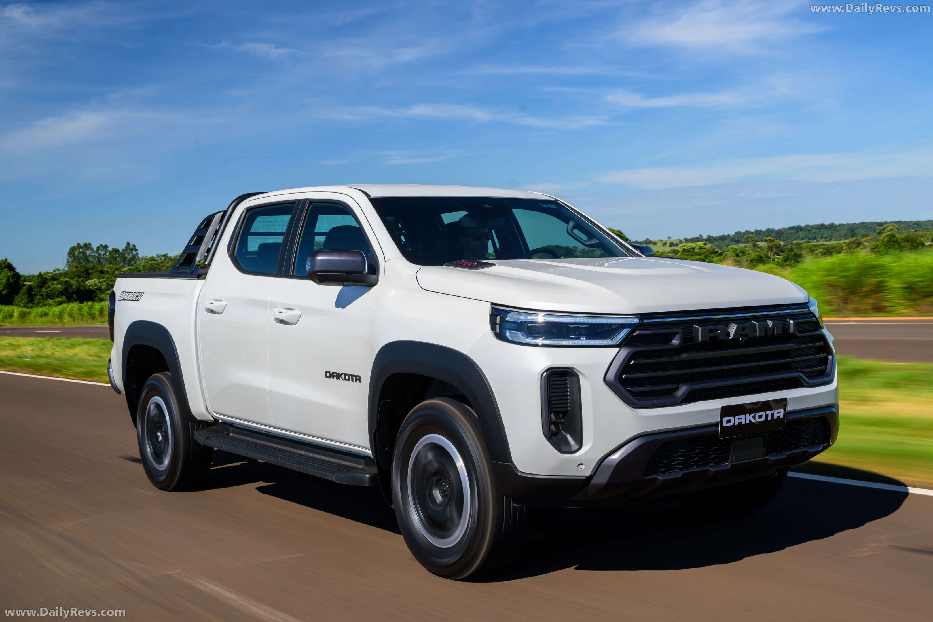 2027 RAM Dakota Warlock Front View