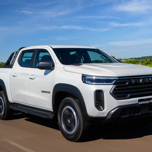 2027 RAM Dakota Warlock Front View