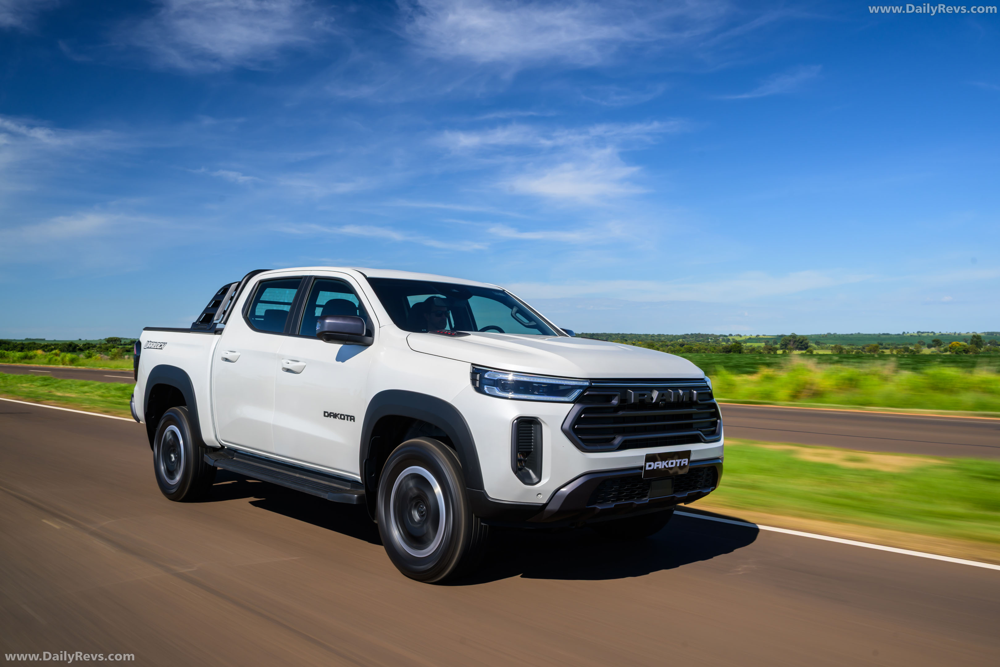 2027 RAM Dakota Warlock Front View