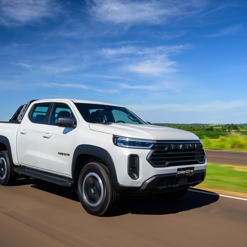2027 RAM Dakota Warlock Front View