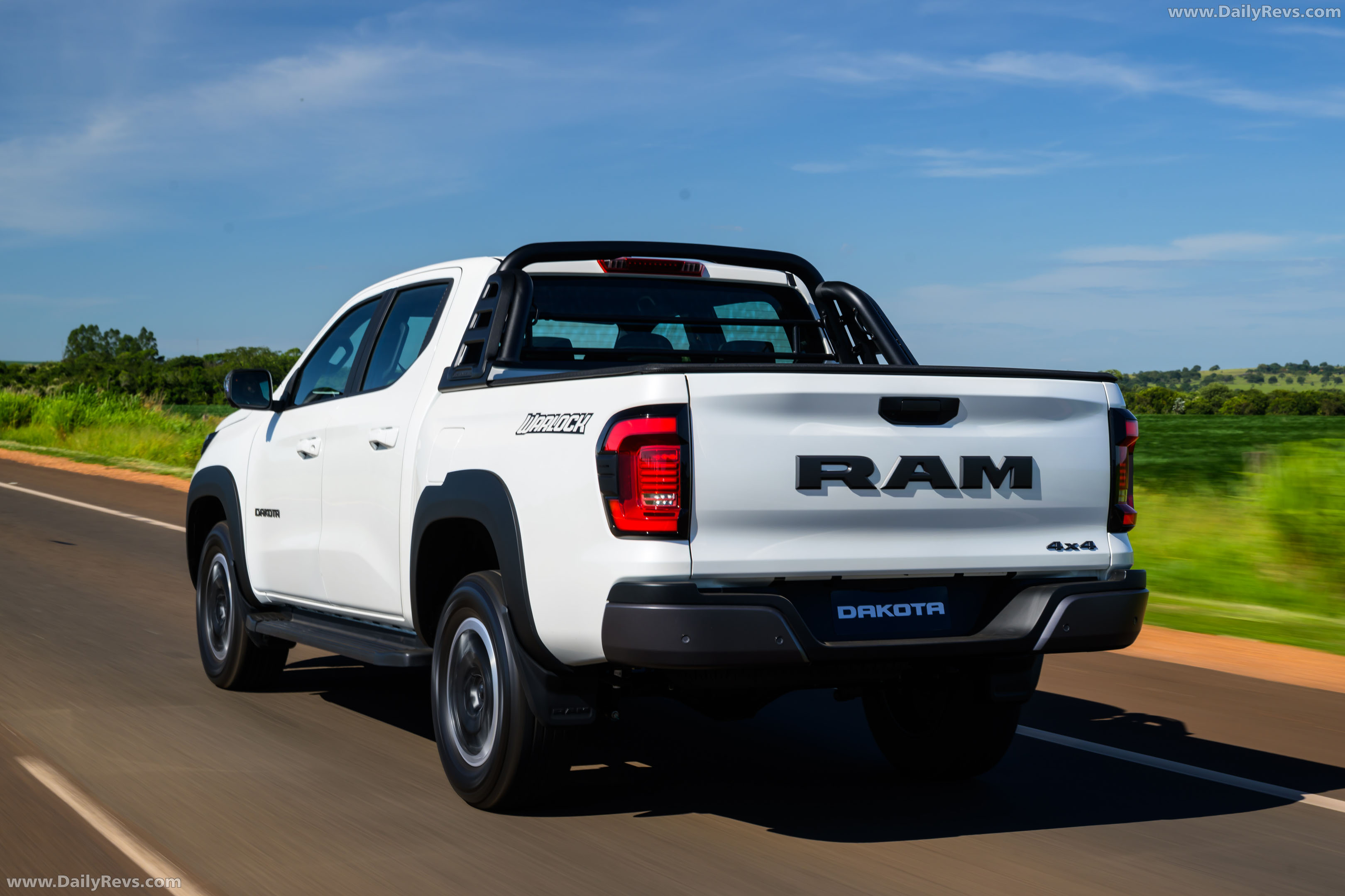 2027 RAM Dakota Warlock Rear View