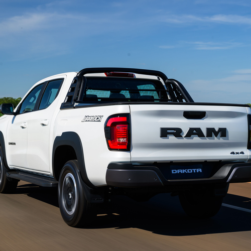 2027 RAM Dakota Warlock Rear View