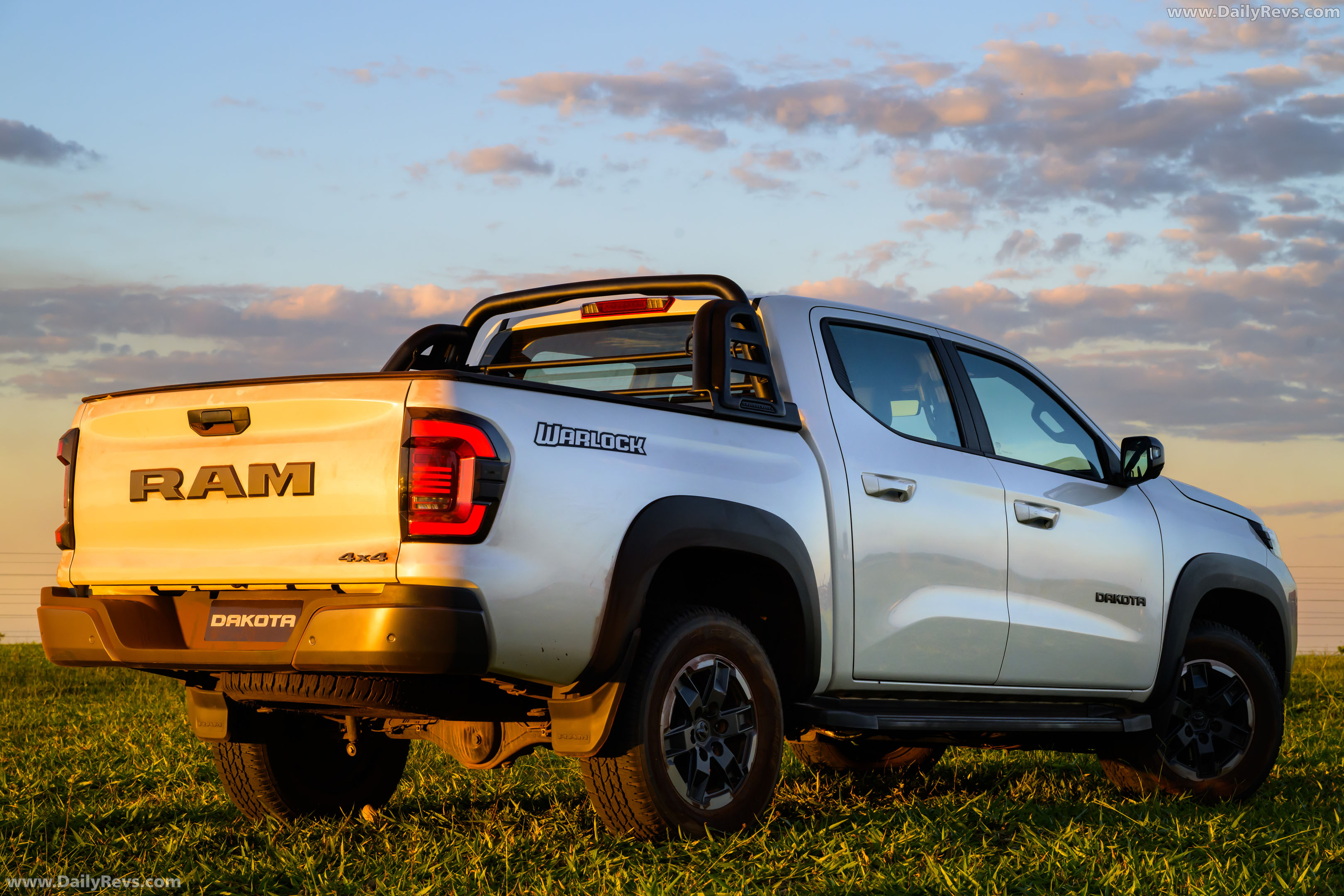 2027 RAM Dakota Warlock Rear View