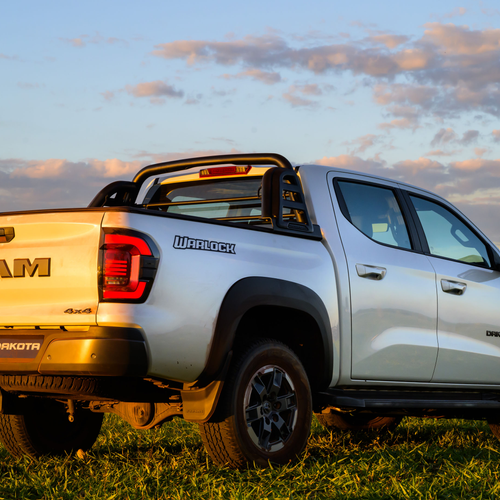 2027 RAM Dakota Warlock Rear View