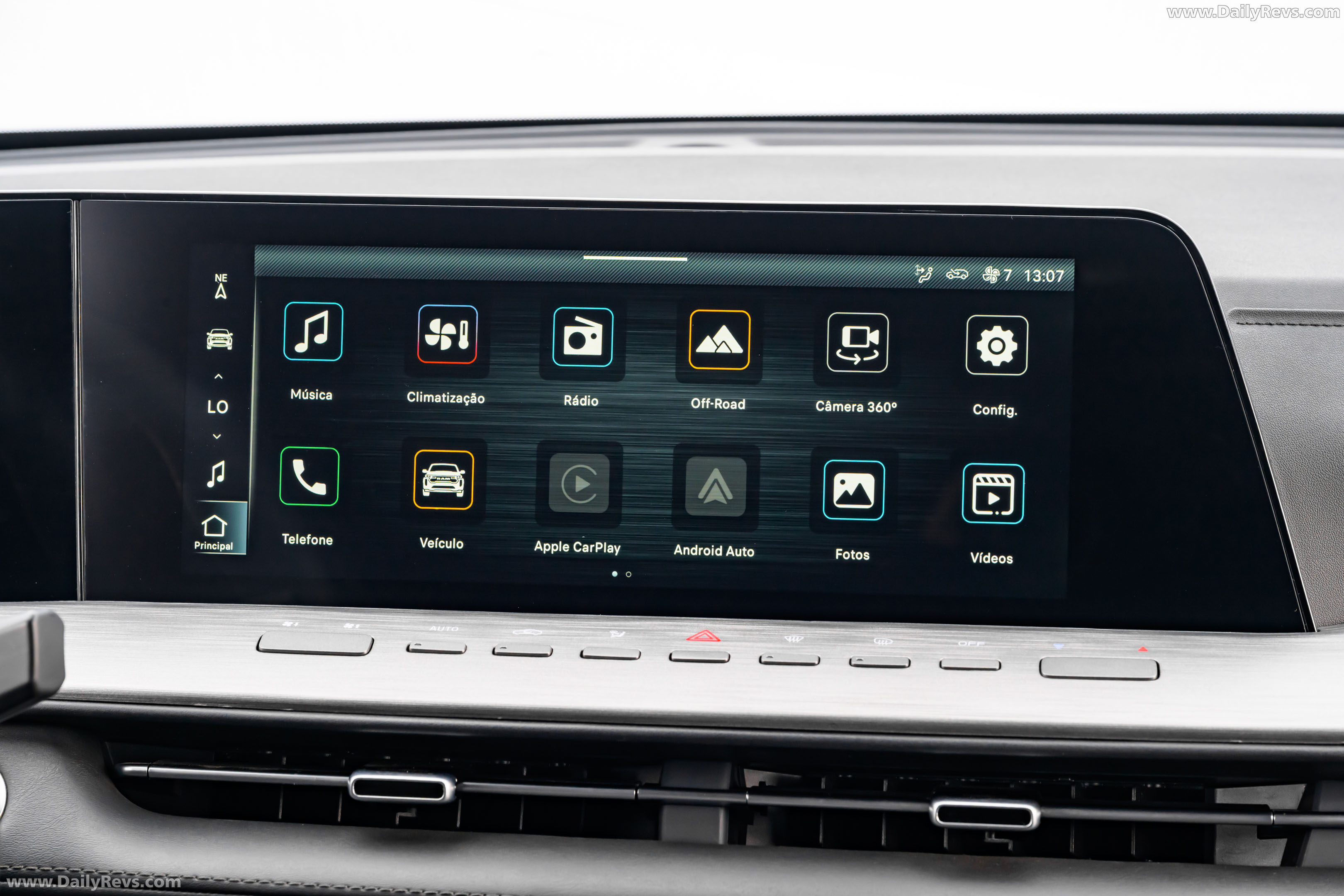 2027 RAM Dakota Warlock Interior