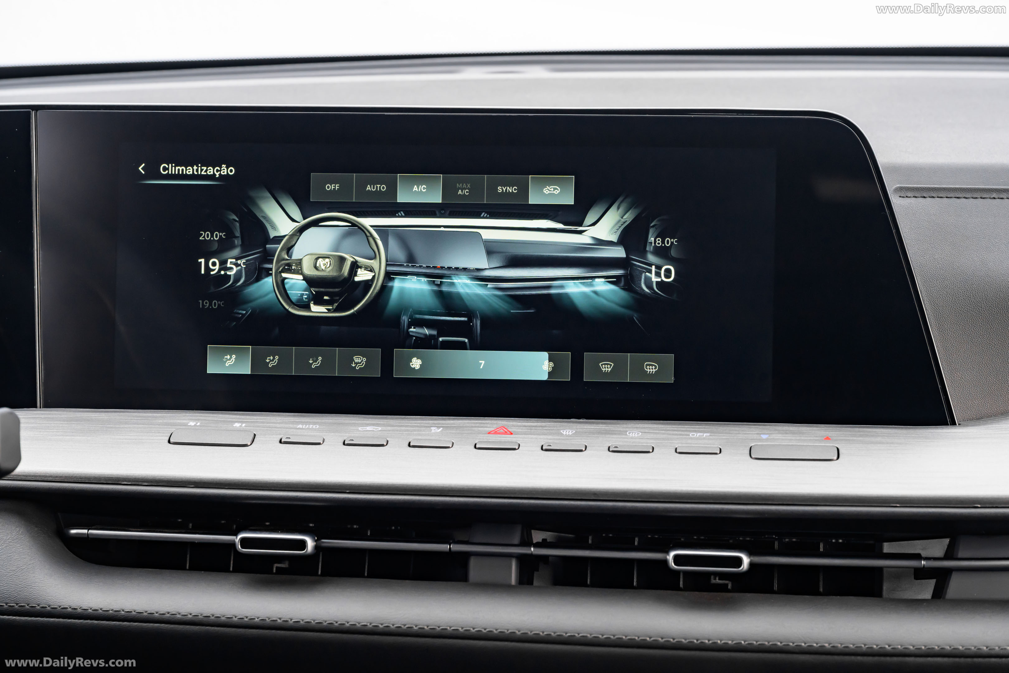 2027 RAM Dakota Warlock Interior