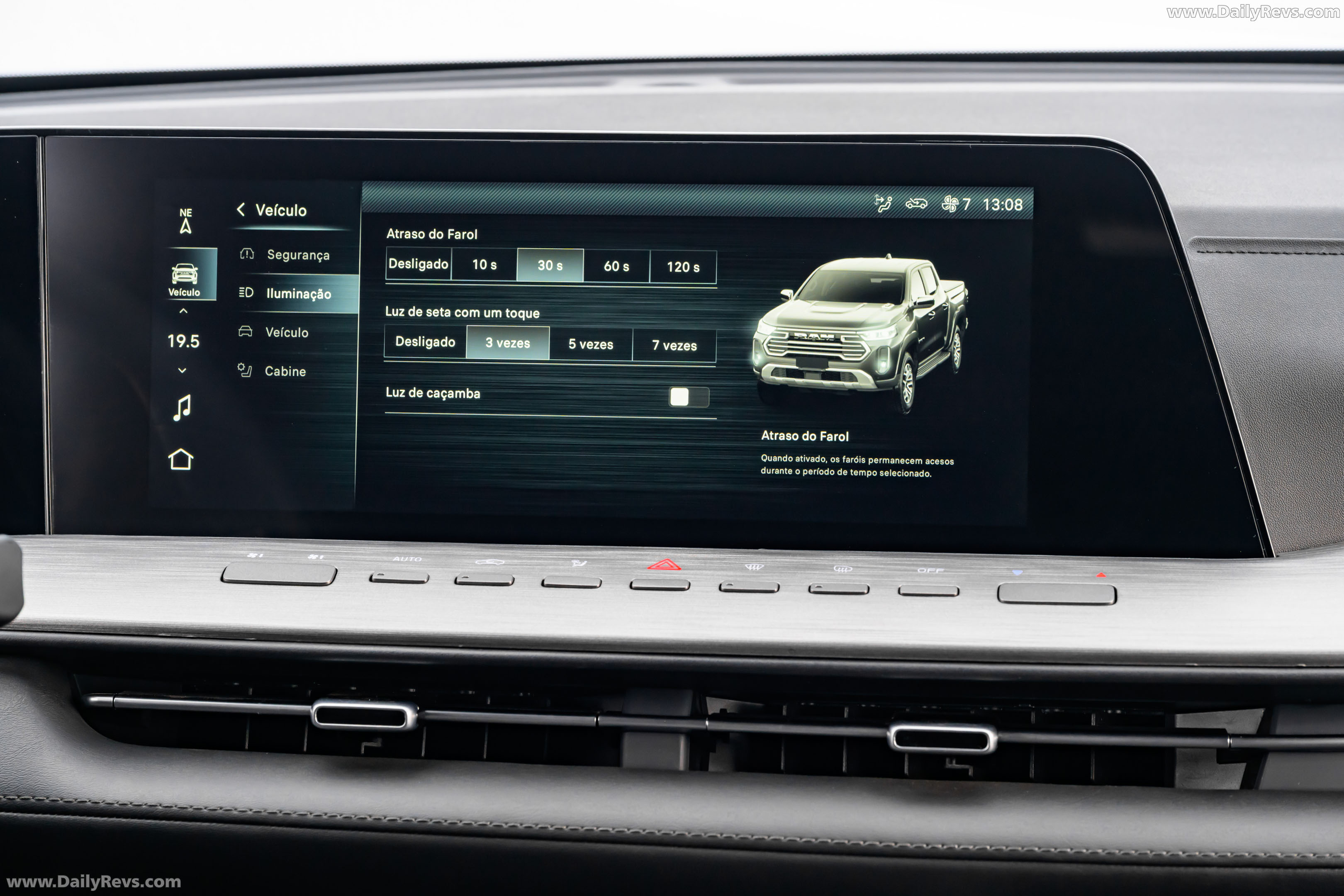 2027 RAM Dakota Warlock Interior
