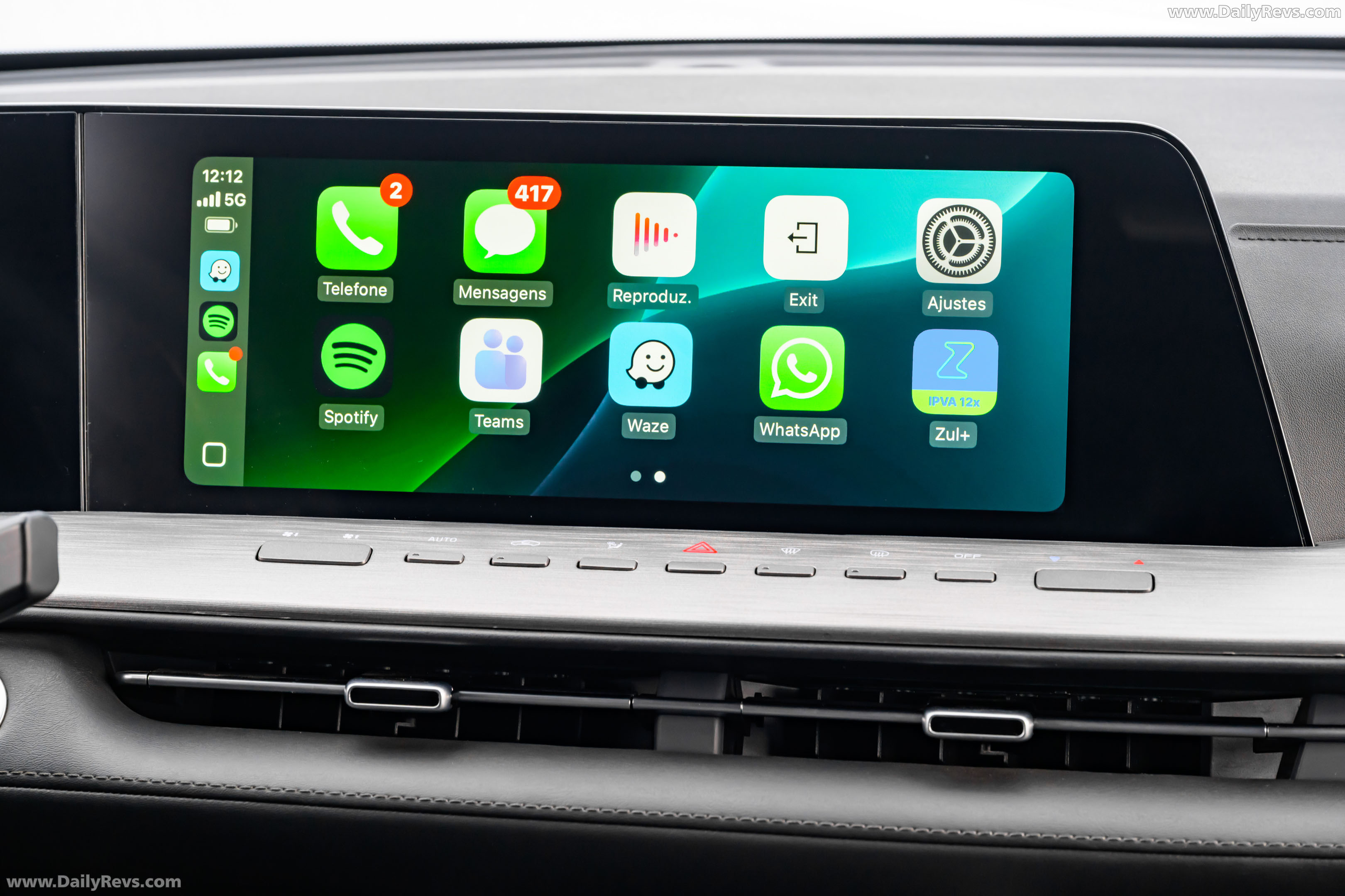 2027 RAM Dakota Warlock Interior