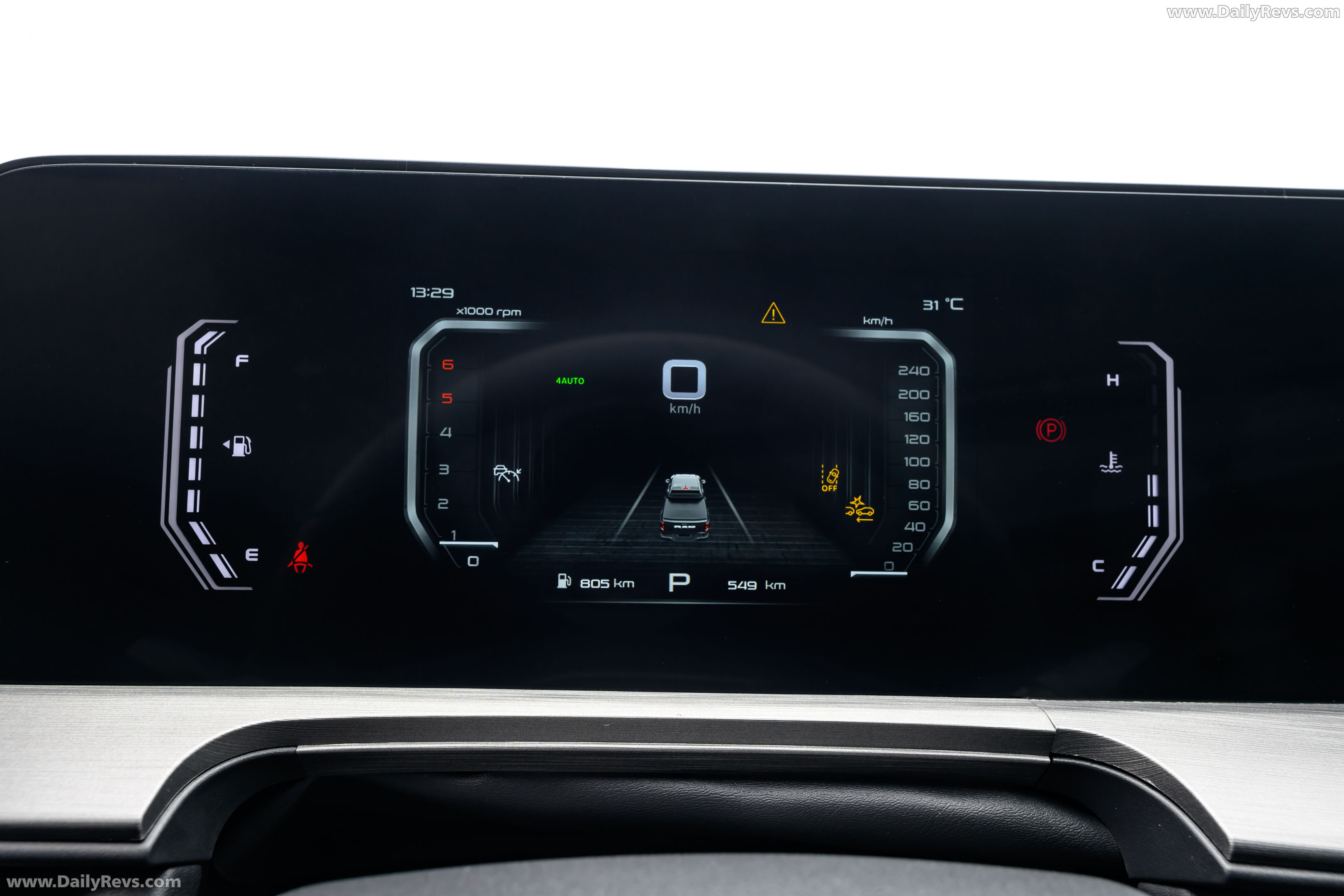 2027 RAM Dakota Warlock Interior