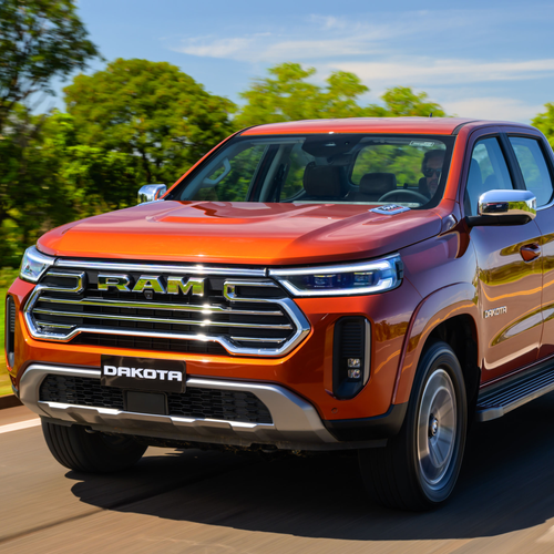 2027 RAM Dakota Laramie Front View