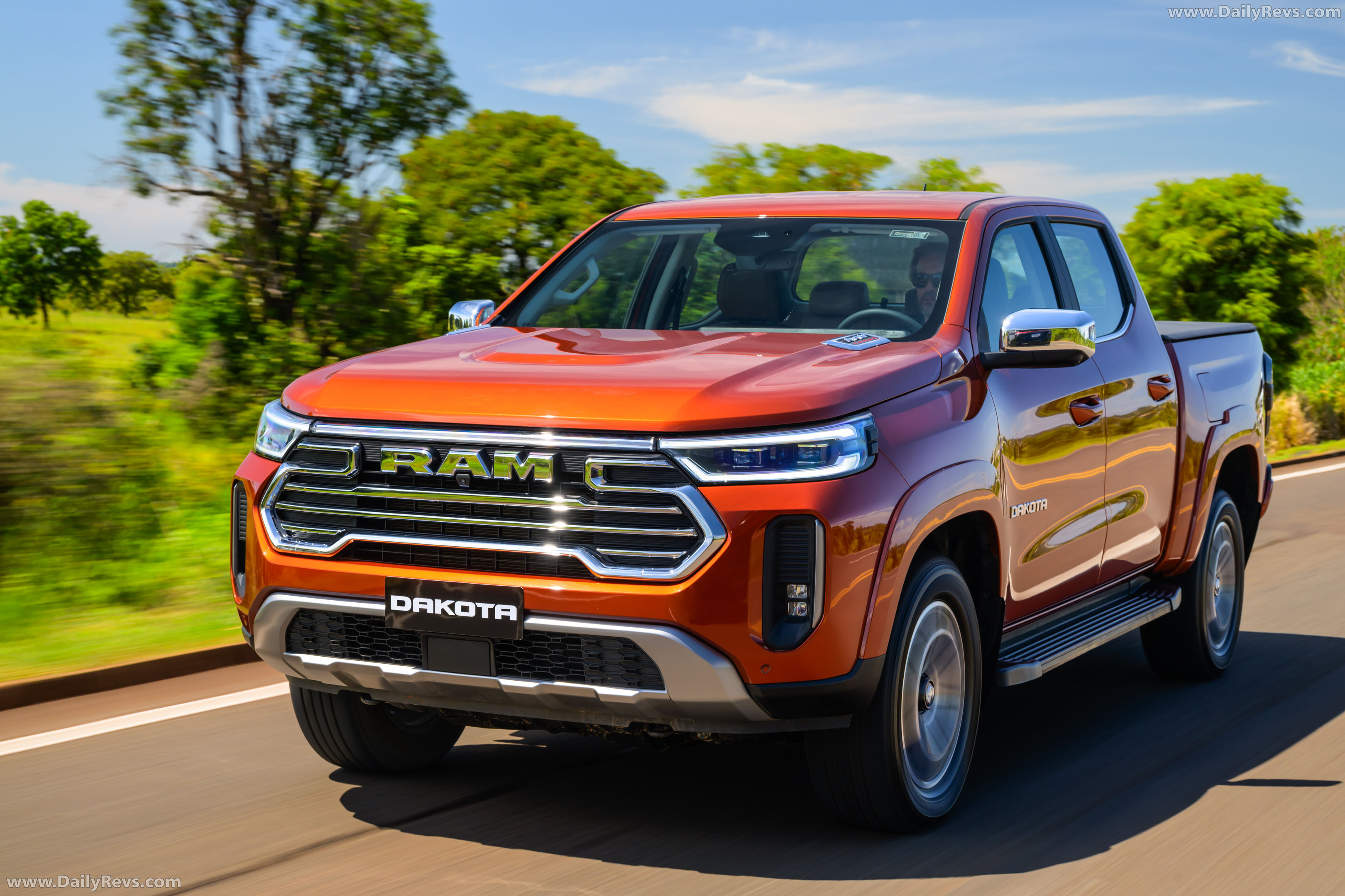 2027 RAM Dakota Laramie Front View