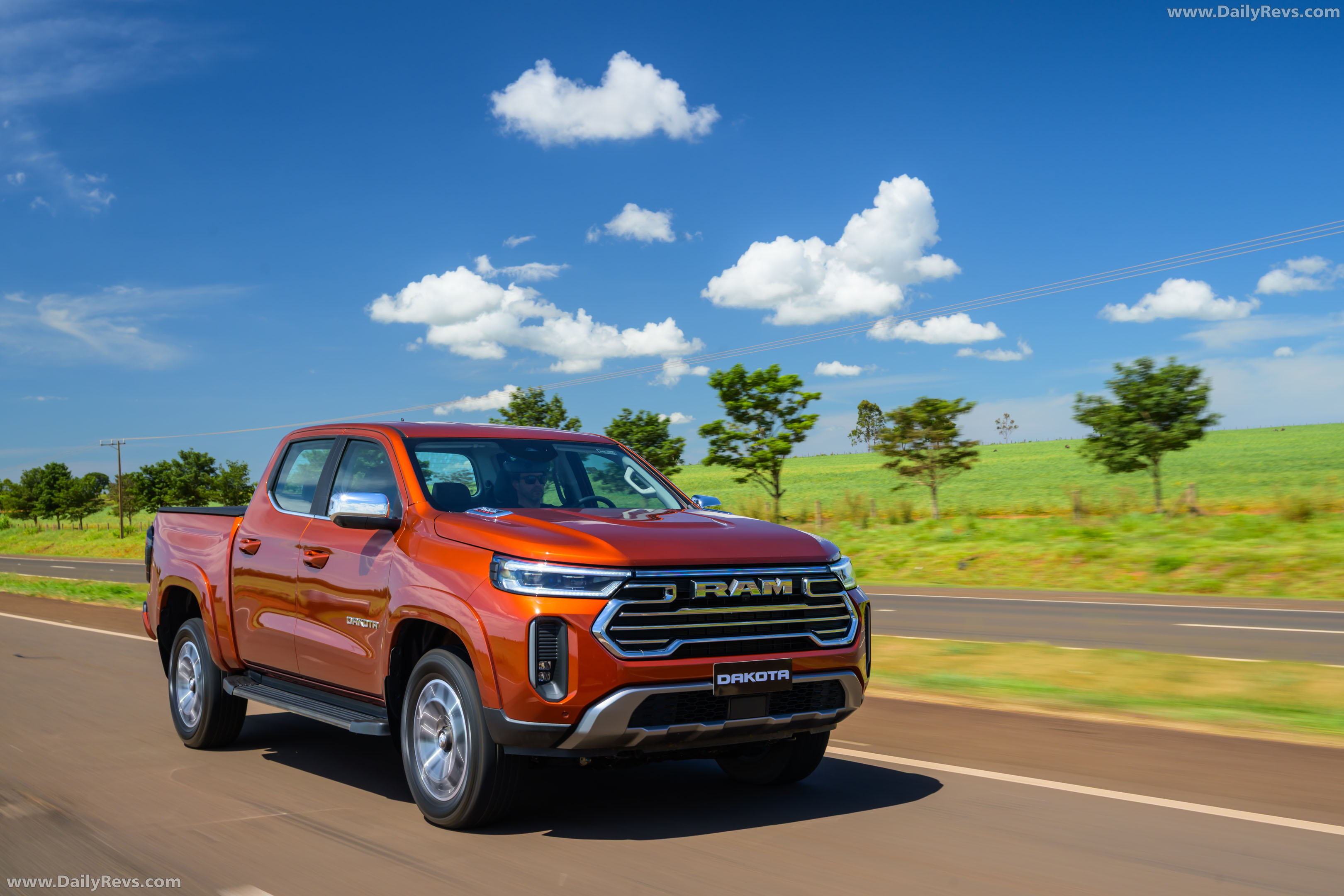 2027 RAM Dakota Laramie Front View