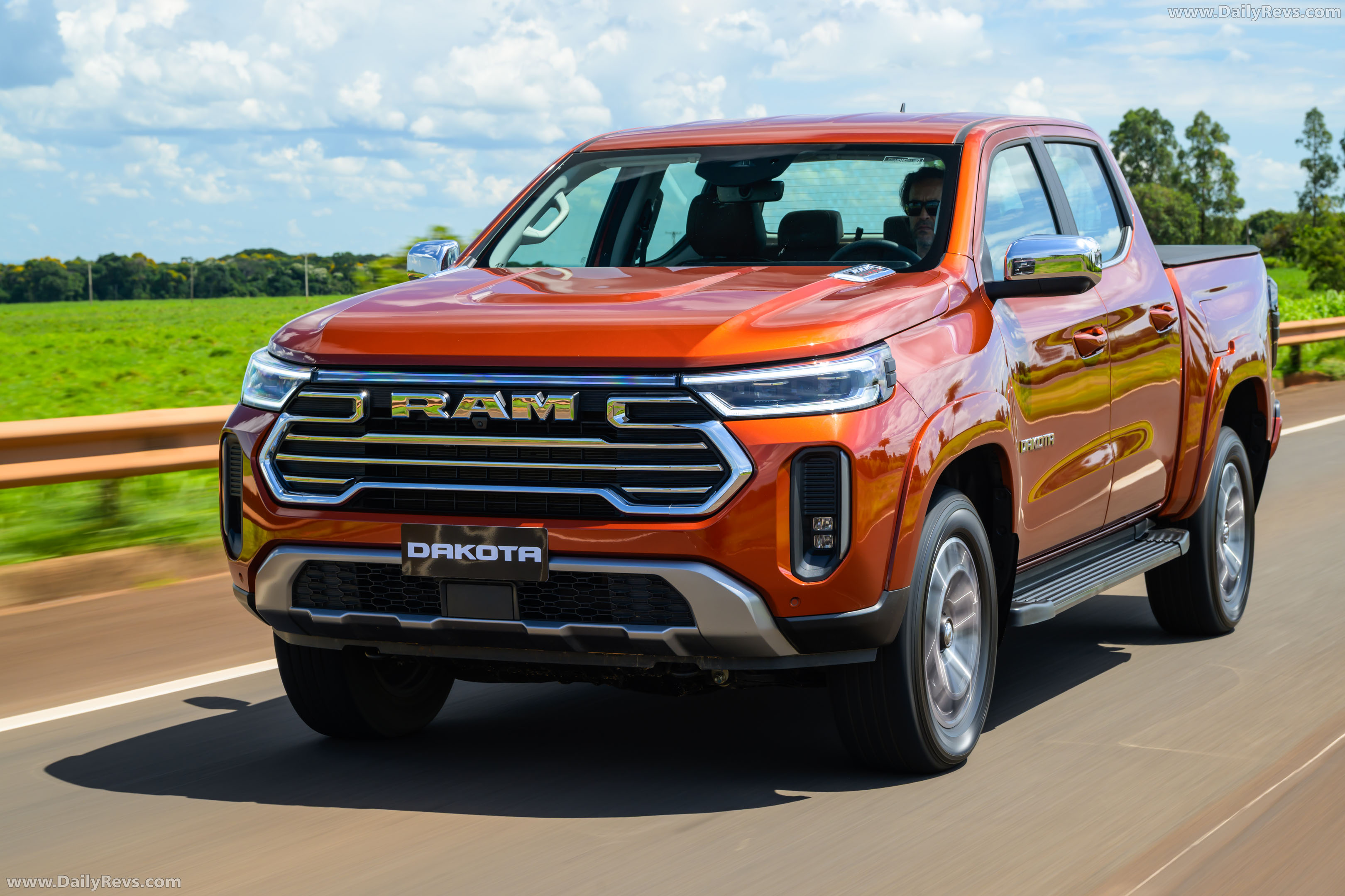 2027 RAM Dakota Laramie Front View