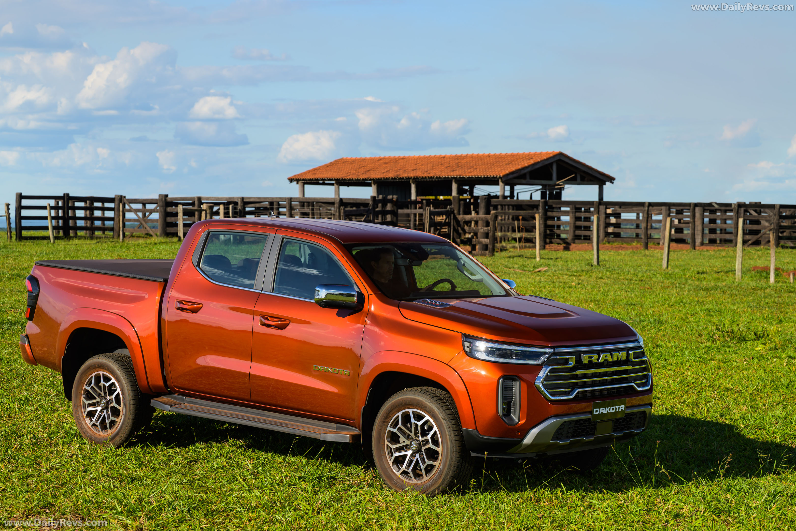 2027 RAM Dakota Laramie Front View