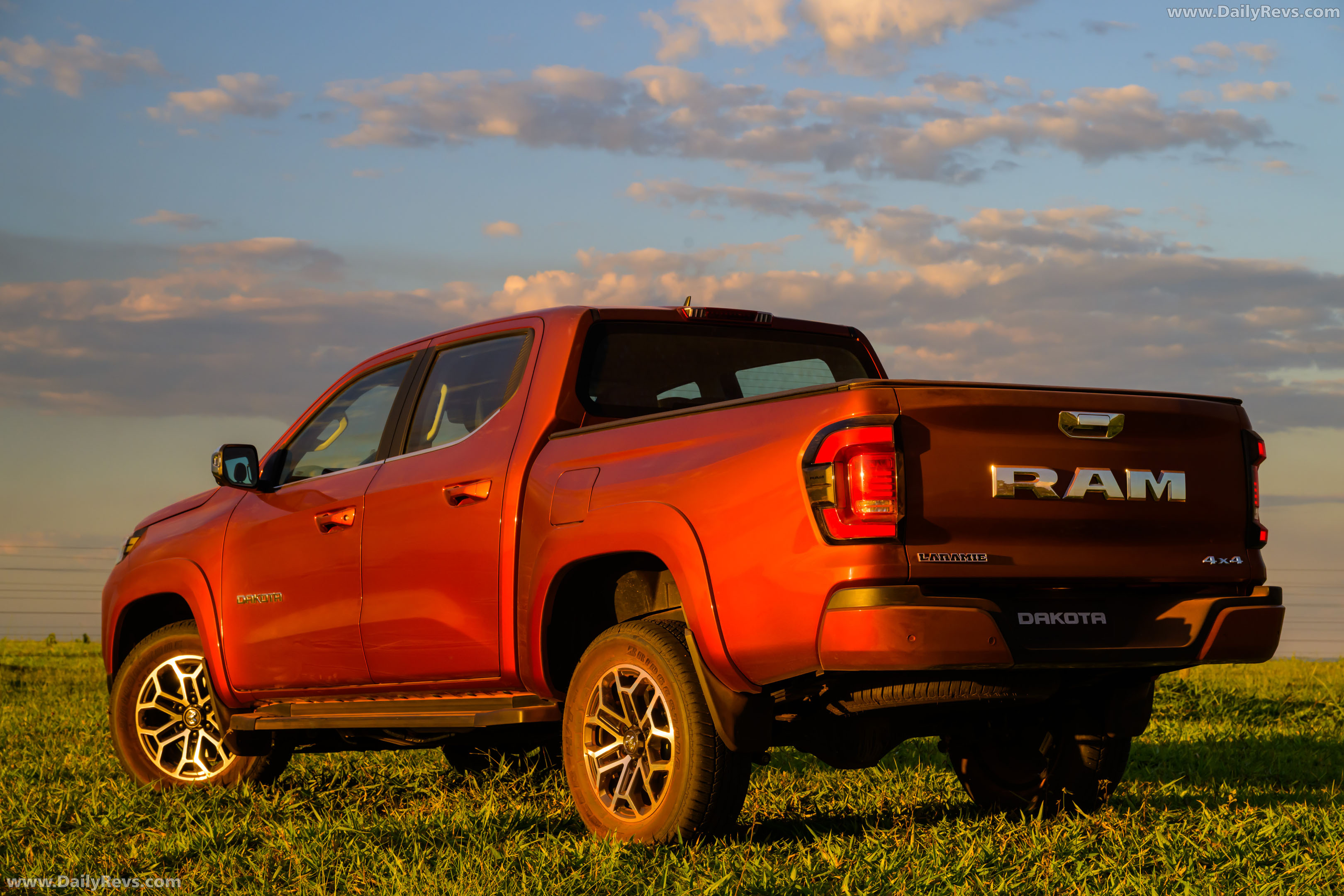 2027 RAM Dakota Laramie Rear View