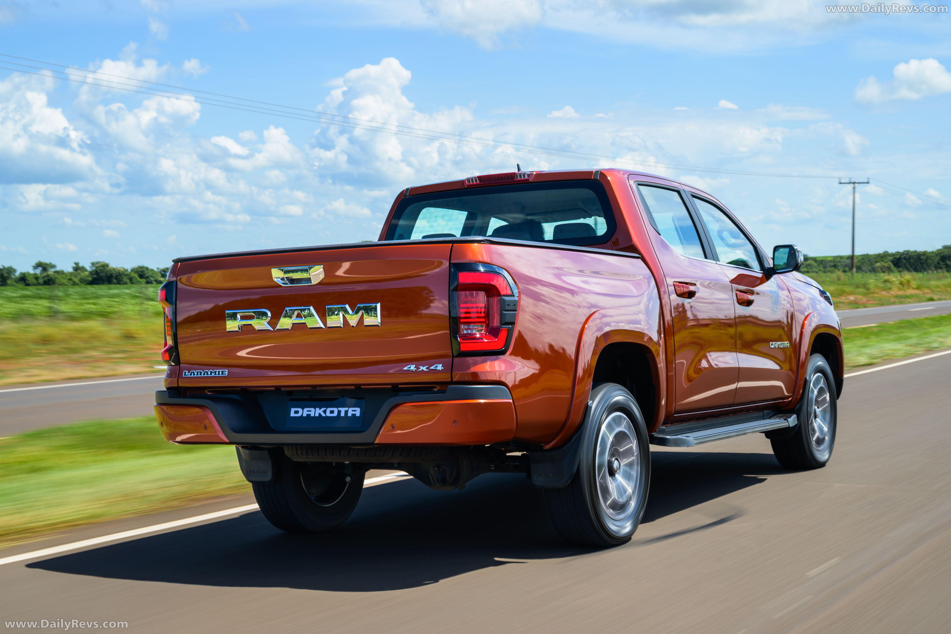 2027 RAM Dakota Laramie Rear View