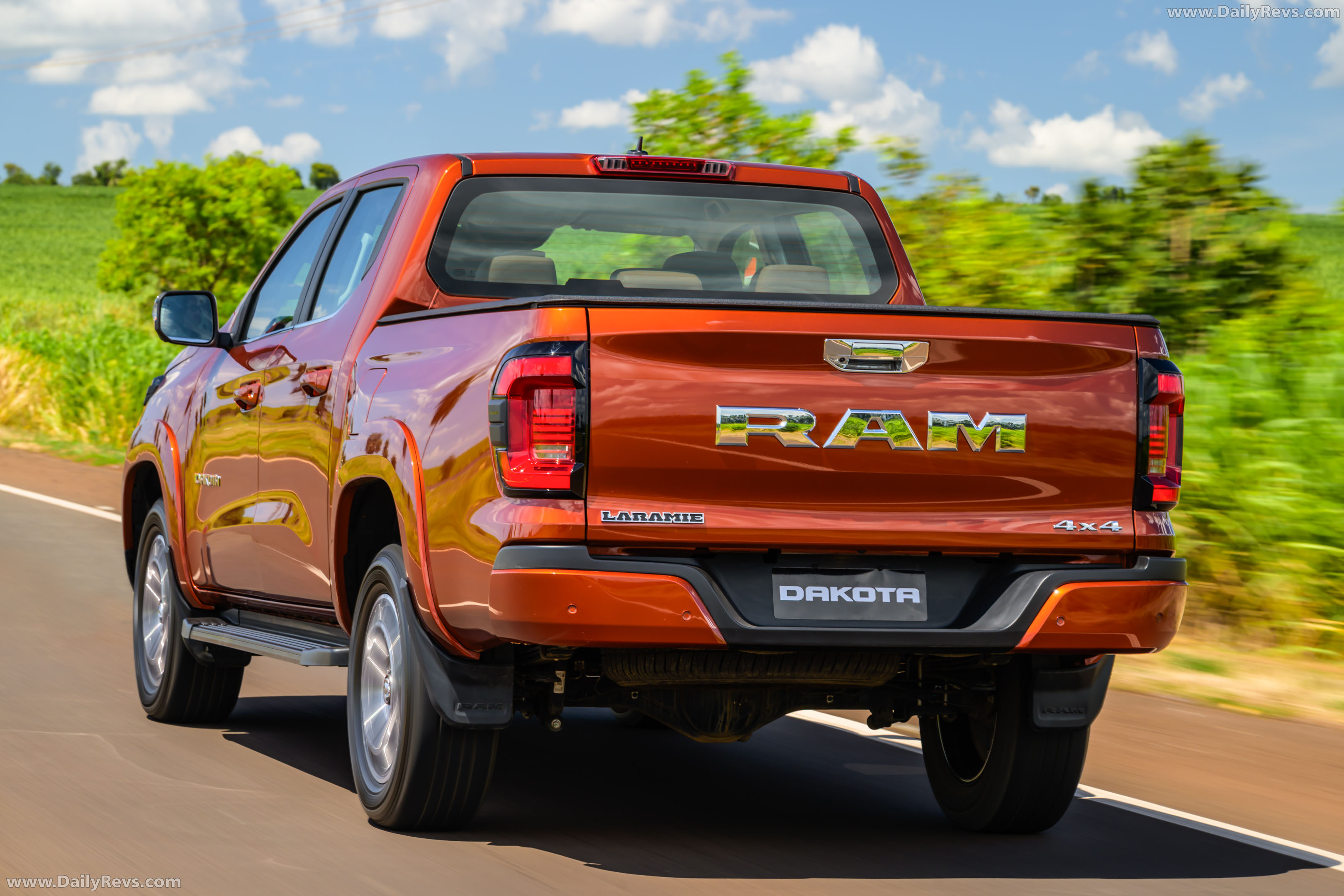 2027 RAM Dakota Laramie Rear View